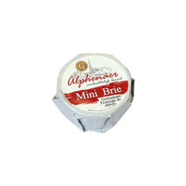 Sūris Brie Mini iš ožkos pieno, rieb. 48%, 6*150g, Alphenaer