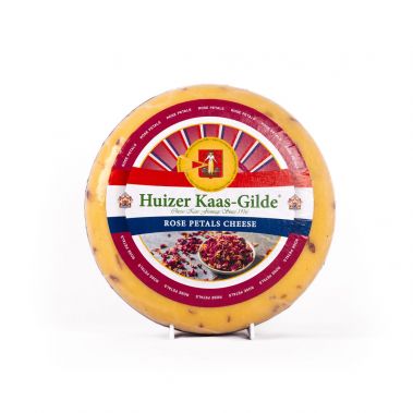 Sūris Dutch su rožių lapais, karvės pieno, rieb. 50%, 18*250g, Visser Kaas