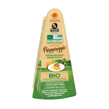 Sūris Parmigiano Reggiano, BIO, rieb. 40%, išl. min. 12mėn., 16*150g, Parmareggio