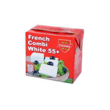 Sūrio produktas French Combi White, rieb. 55%, 12*500g, Flechard