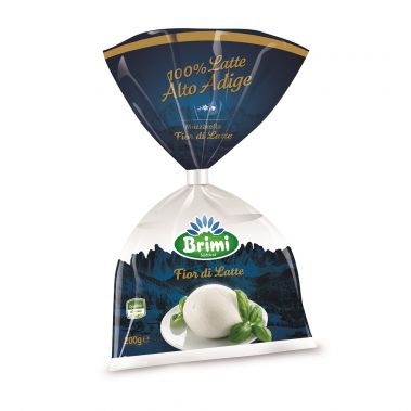 Sūris Mozzarella Fior di Latte, rieb. 44%, 5*200g, Brimi