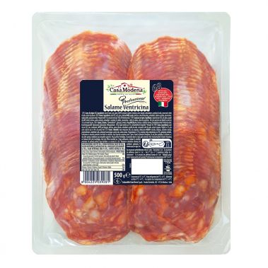 Dešra Salame Ventricina, vyt., pjaust., 5*500g, Casa Modena