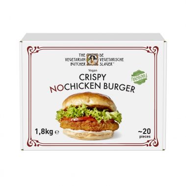 Burgeris veganiškas, vištienos skonio, šald., 1*1.8kg (~20*90g), The Vegetarian Butcher