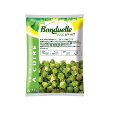 Kopūstai žiediniai Romanesco 40/60mm, šald., IQF, 4*2.5kg, Bonduelle