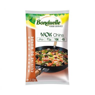 Daržovių mišinys China, šald., IQF, 4*2.5kg, Bonduelle