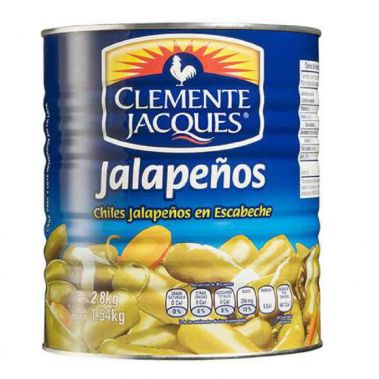 Pipirai Jalapeno žali, nepjaust., 6*2.8g (gr.k. 1.54kg)