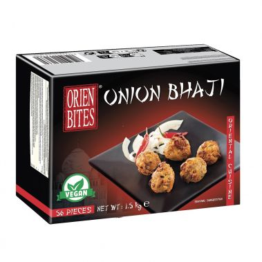 Užkandis svogūnų kamuoliukai Bhaji, šald., IQF, 6*1.5kg (56vnt*27g), OrientBites