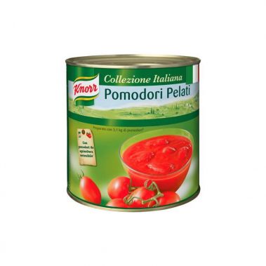 Pomidorai, b/o, nepjaust., savo sultyse, 6*2.5kg (gr.k. 2.5kg), Knorr