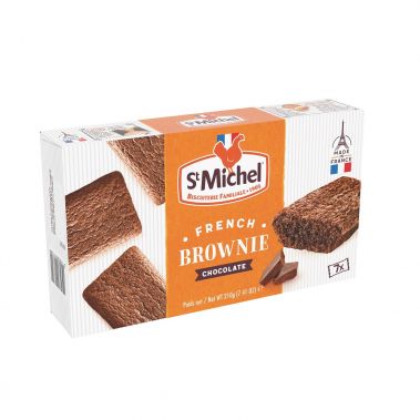Keksas Brownies, 12*210g, St Michel