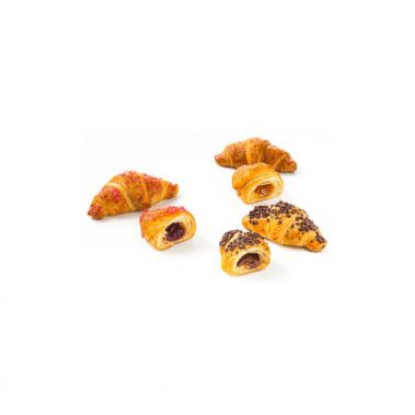 Ragelis sviestinis mix su įdaru (abrikosas, avietė, lazdyno riešutai), mini, RTB,šald.,90*40g, Vande