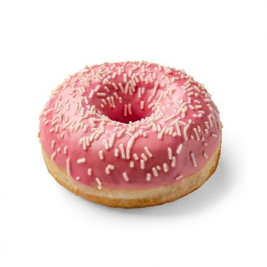 Spurga Donut su rožinė glazūra, RTE, šald., 48*55g, Mantinga