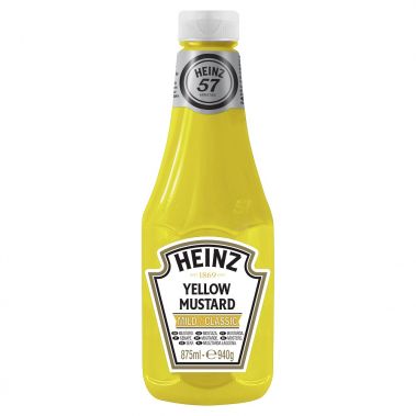 Padažas garstyčių švelnus, YM, 6*875ml, Heinz