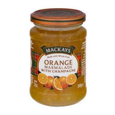 Marmeladas apelsinų su šampanu, 6*340g, Mackays