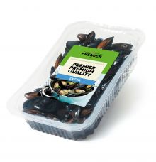Moliuskai mėlyni (Blue mussels Super), 60/70, atvės., 10kg, Nyderlandai