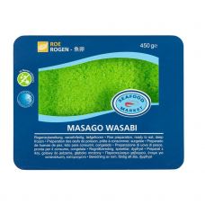 Ikrai stintenės MASAGO WASABI, MSC, šald., 12*450g, Seafood Market