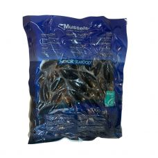 Midijos mėlynos, ASC, 40/60, šald., 5*1kg (gr.k. 1kg), Nordic Seafood