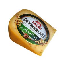 Sūris Talsu Devinkalnu su Amolinu, rieb.  50%, 12*~320g, Talsu Piensaimnieks