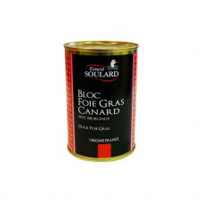 Paštetas antienos kepenėlių (foie-gras) blokas, met., 10*400g, Ernest Soulard