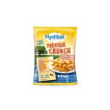 Bulvės fri Premium Crunch, 7x7mm, šald., 4*2.5kg, Mydibel