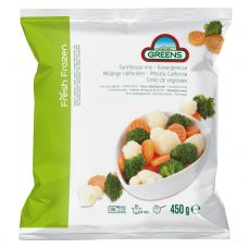 Daržovių mišinys Farmer-mix, IQF, 15*450g, Greens