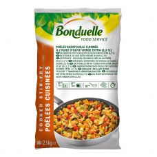 Daržovių mišinys Ratatouille, šald., IQF, 4*2.5kg, Bonduelle