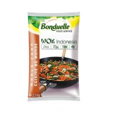 Daržovių mišinys Wok Indonesia, šald., IQF, 4*2.5kg, Bonduelle