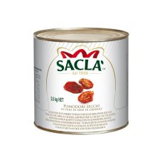 Pomidorai, džiov. saulėje, aliejuje, 6*2.4kg, Sacla