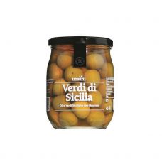 Alyvuogės žalios s/kaul., Verdi di Sicilia, sūryme, 6*550g, Ursini