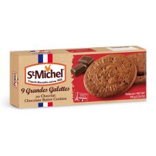 Sausainiai sviestiniai, šokoladiniai Galettes, 12*150g, St Michel