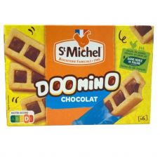 Biskvitas su šokoladu Doomino, 9*180g, St Michel