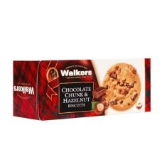 Sausainiai su šokoladu ir lazdynų riešutais, 12*150g, Walkers