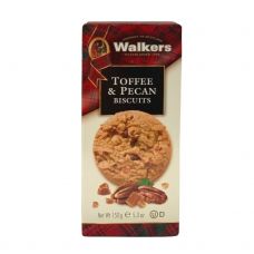 Sausainiai Toffee&Pecan, 12*150g, Walkers