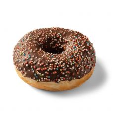 Spurga Donut juoda glazūra, RTE, šald., 48*55g, Mantinga