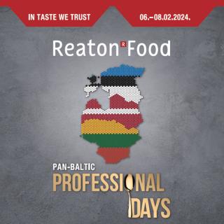 Tęsdami geriausias tradicijas – šiais metais  kviečiame į “Reaton Food profesionalų dienas 2024”.