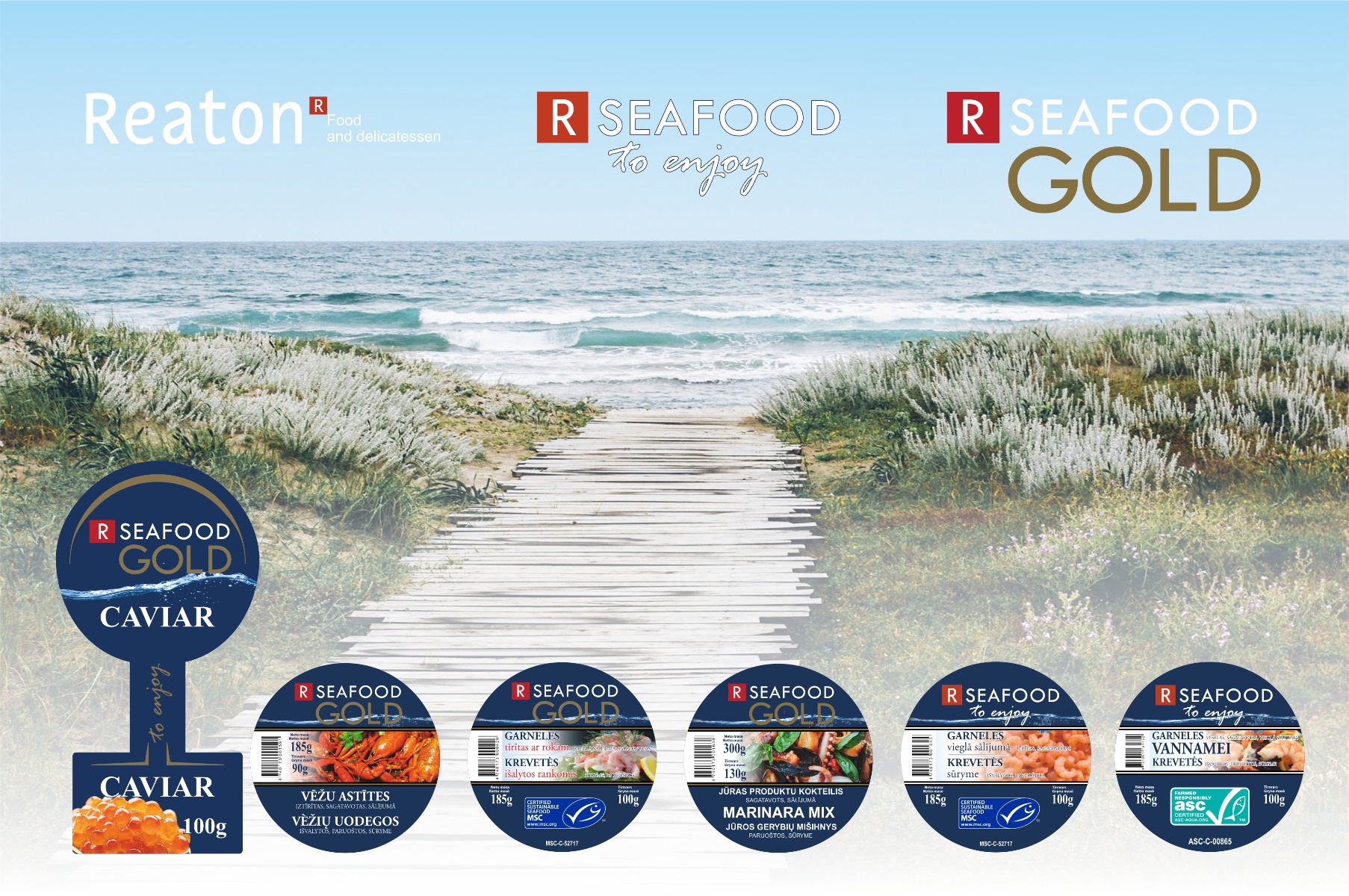 Rseafood Rseafood Gold „Reaton“ prekės ženklas
